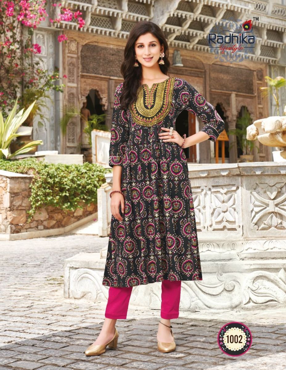 RADHIKA-LIFESTYLE-NAYRA-VOL-1-CUT-GOWN-COTTON-PRINTED-KURTI-AT-WHOLESALER-3