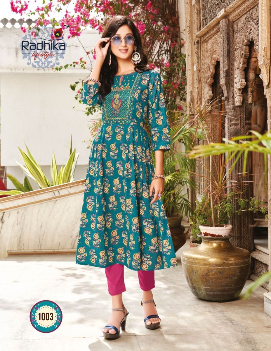 RADHIKA-LIFESTYLE-NAYRA-VOL-1-CUT-GOWN-COTTON-PRINTED-KURTI-AT-WHOLESALER-4