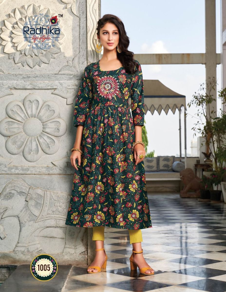 RADHIKA-LIFESTYLE-NAYRA-VOL-1-CUT-GOWN-COTTON-PRINTED-KURTI-AT-WHOLESALER-6