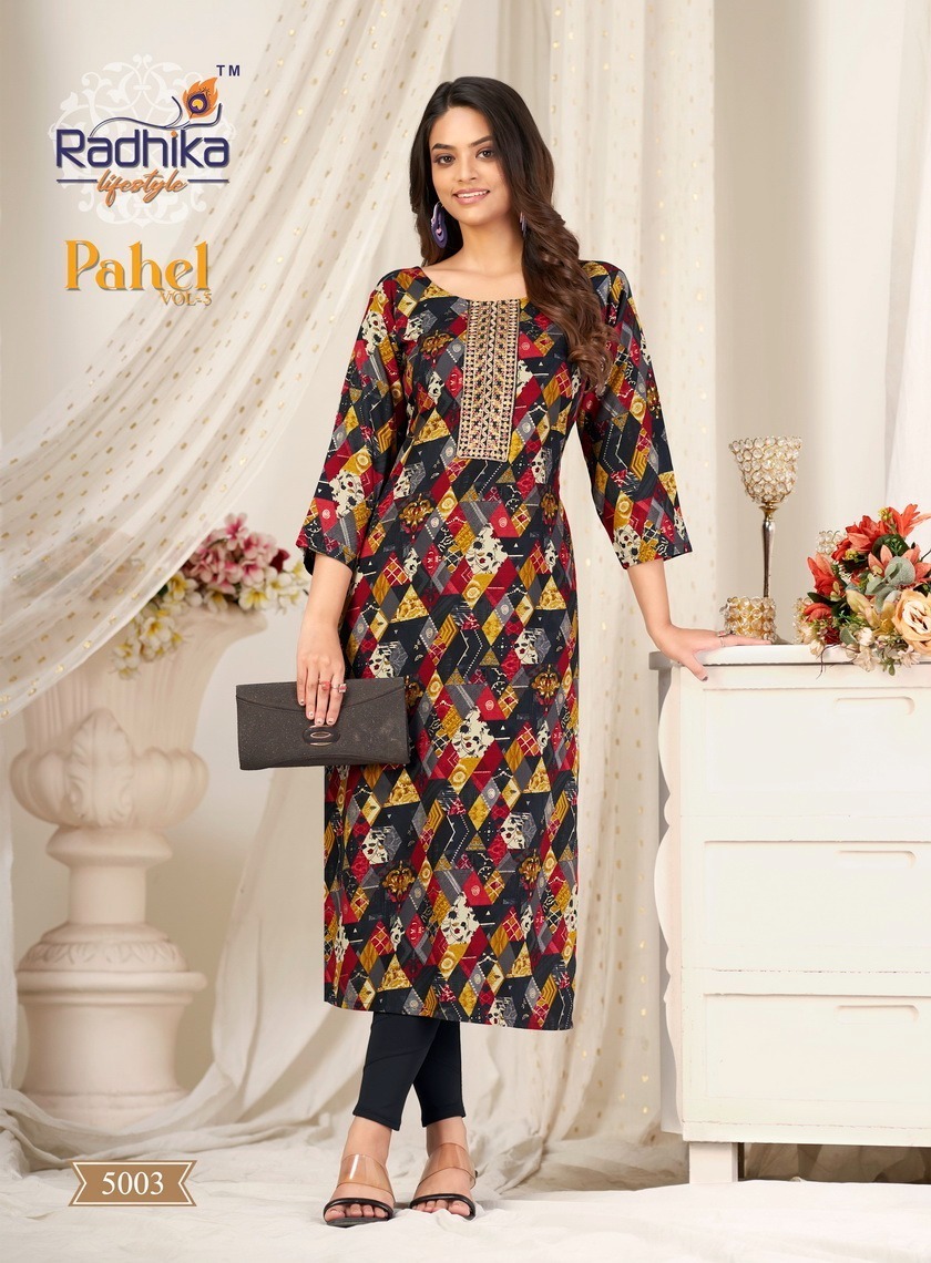 RADHIKA-LIFESTYLE-PAHEL-VOL-5-PRINTED-KURTIS-MANUFACTURER-3