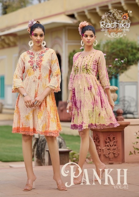 RADHIKA-LIFESTYLE-PANKH-VOL-2-COTTON-EMBROIDERY-TUNICS-WHOLESALER-1