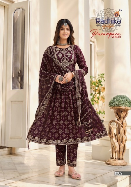 RADHIKA-LIFESTYLE-PARAMPARA-VOL-1-NYRA-CUT-GOWN-PANT-WITH-DUPATTA-NEW-CATALOGUE-2