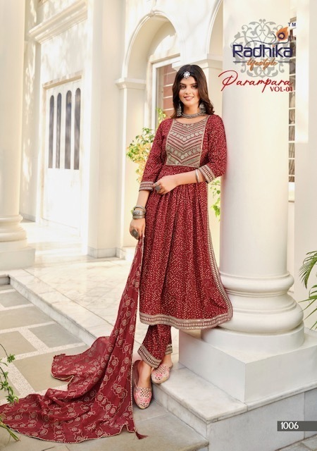 RADHIKA-LIFESTYLE-PARAMPARA-VOL-1-NYRA-CUT-GOWN-PANT-WITH-DUPATTA-NEW-CATALOGUE-9