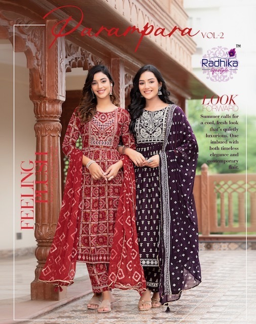 RADHIKA-LIFESTYLE-PARAMPARA-VOL-2-NYRA-CUT-GOWN-PANT-WITH-DUPATTA-NEW-CATALOGUE-1