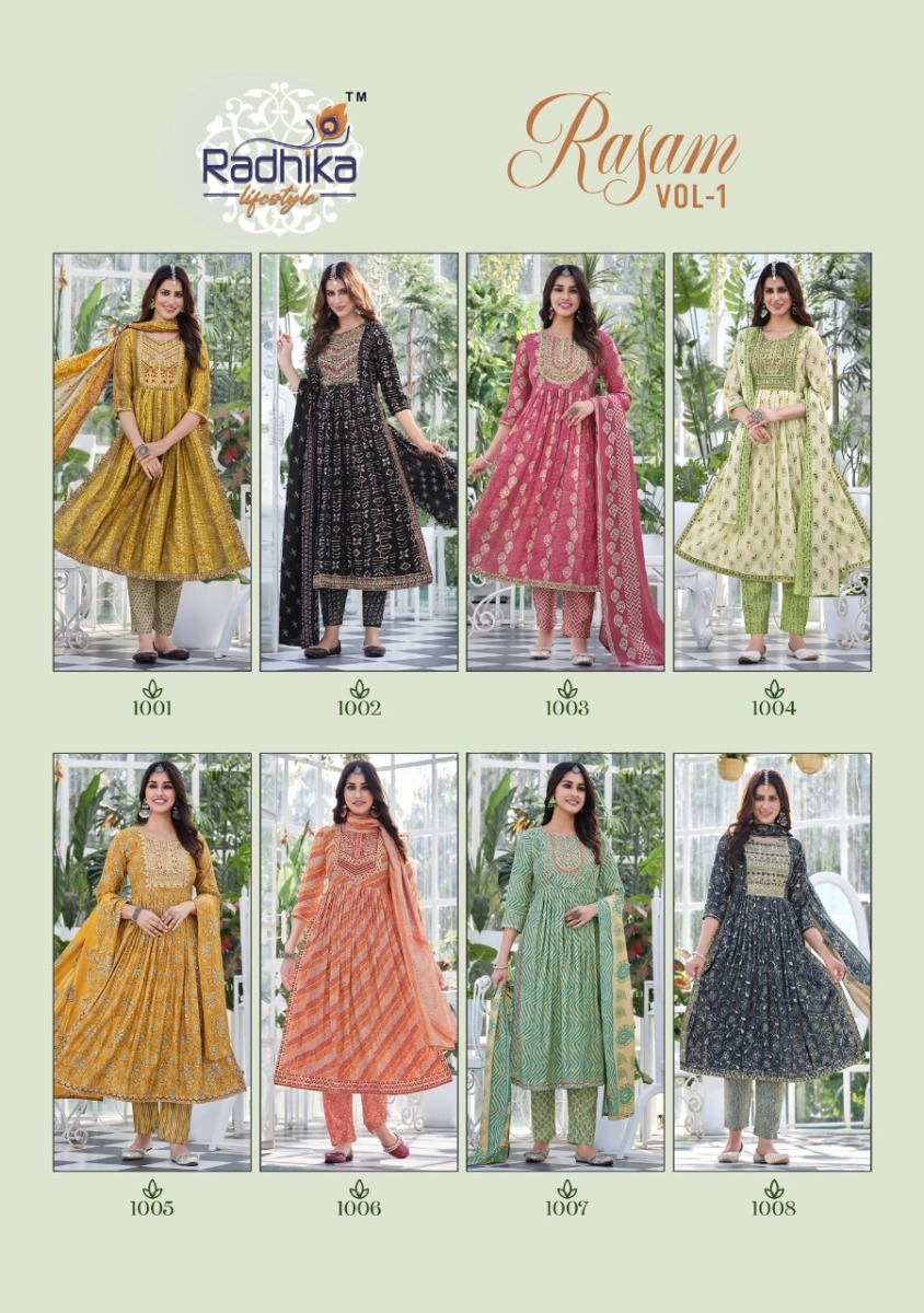 RADHIKA-LIFESTYLE-RASAM-VOL-1-KURTI-PANT-WITH-DUPATTA-WHOLESALER-SURAT-2