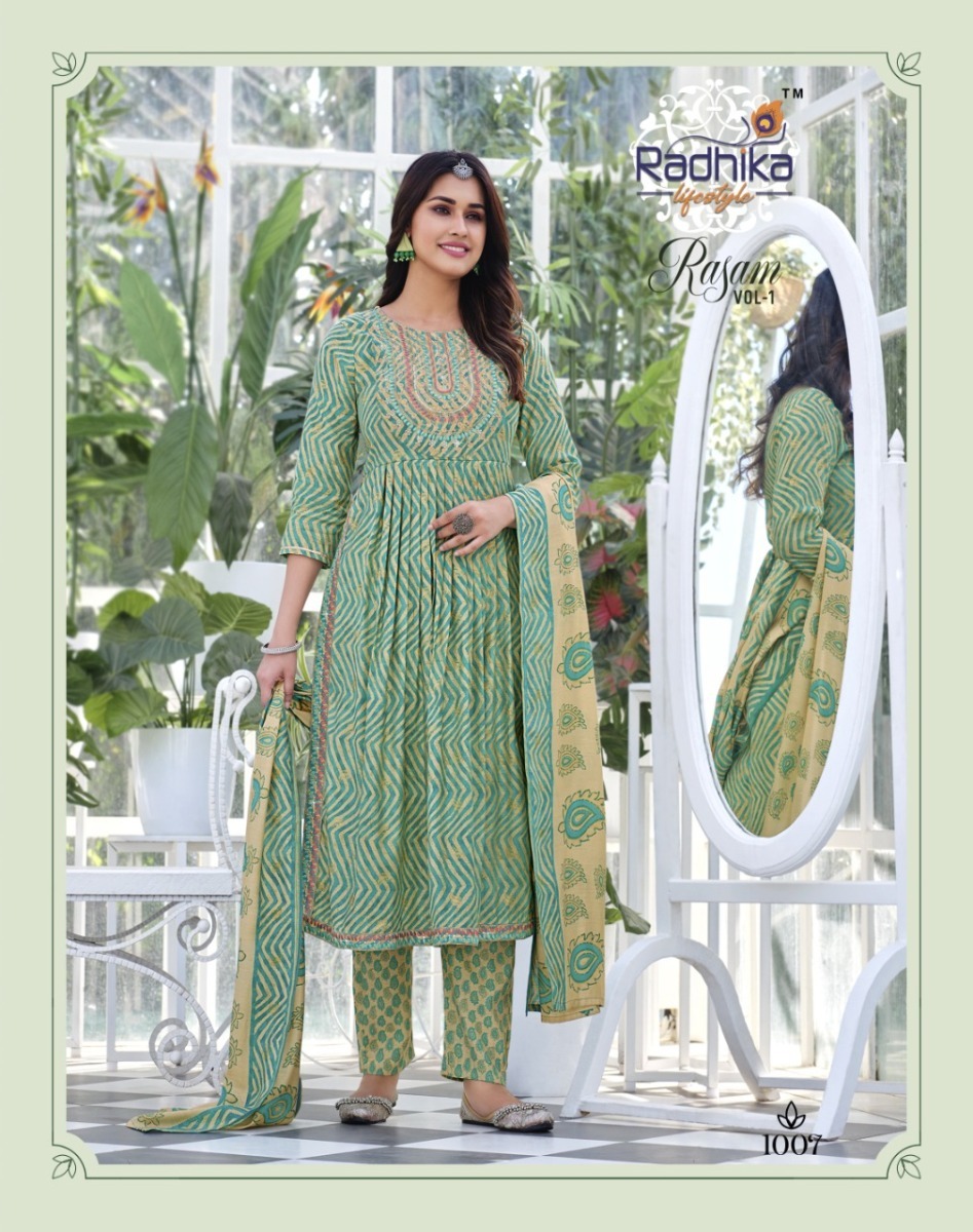 RADHIKA-LIFESTYLE-RASAM-VOL-1-KURTI-PANT-WITH-DUPATTA-WHOLESALER-SURAT-9