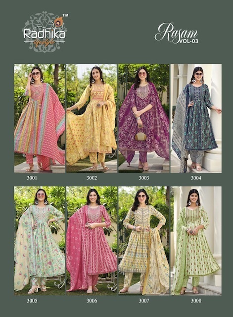 RADHIKA-LIFESTYLE-RASAM-VOL-3-KURTI-PANT-WITH-DUPATTA-WHOLESALER-SURAT-10