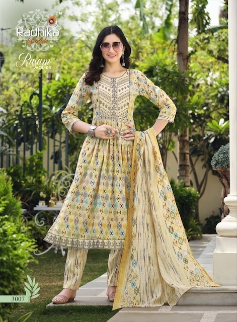 RADHIKA-LIFESTYLE-RASAM-VOL-3-KURTI-PANT-WITH-DUPATTA-WHOLESALER-SURAT-8