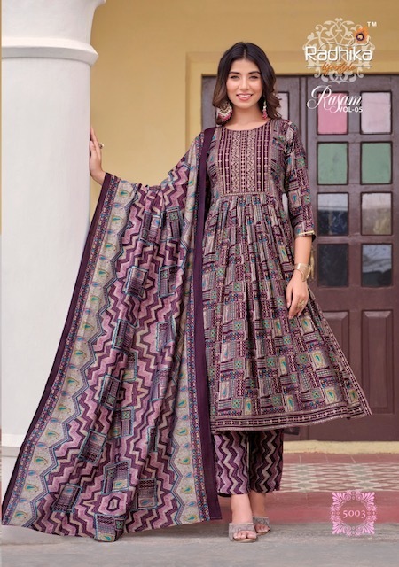 RADHIKA-LIFESTYLE-RASAM-VOL-5-NYRA-CUT-GOWN-PANT-WITH-DUPATTA-WHOLESALER-SURAT-4