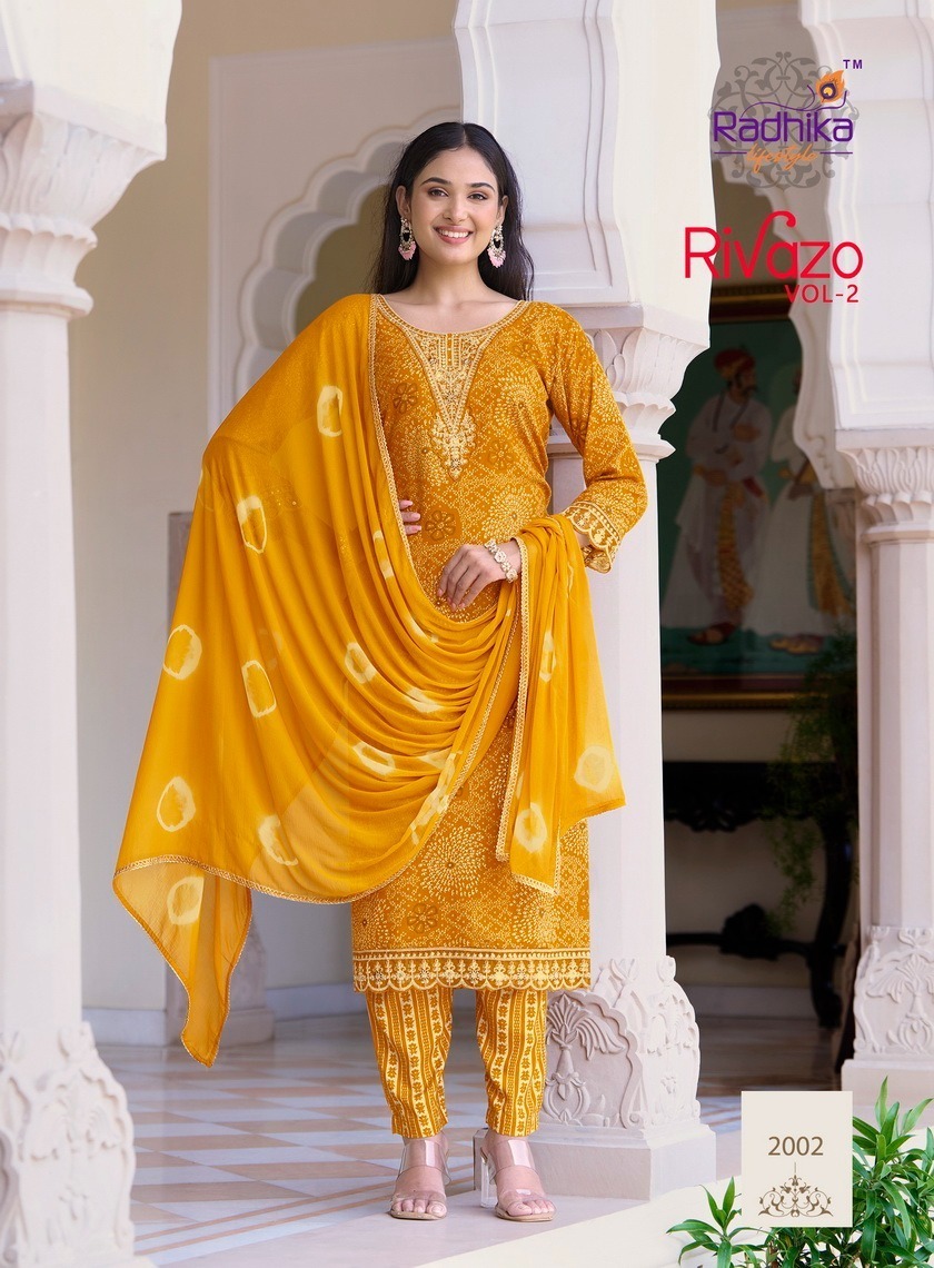 RADHIKA-LIFESTYLE-RIVAZO-VOL-2-KURTI-PANT-WITH-DUPATTA-SUPPLIER-IN-SURAT-5