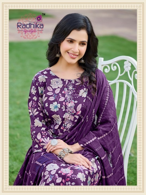 RADHIKA-LIFESTYLE-SATRANGI-VOL-6-CHANDERI-PRINT-READYMADE-KURTI-3
