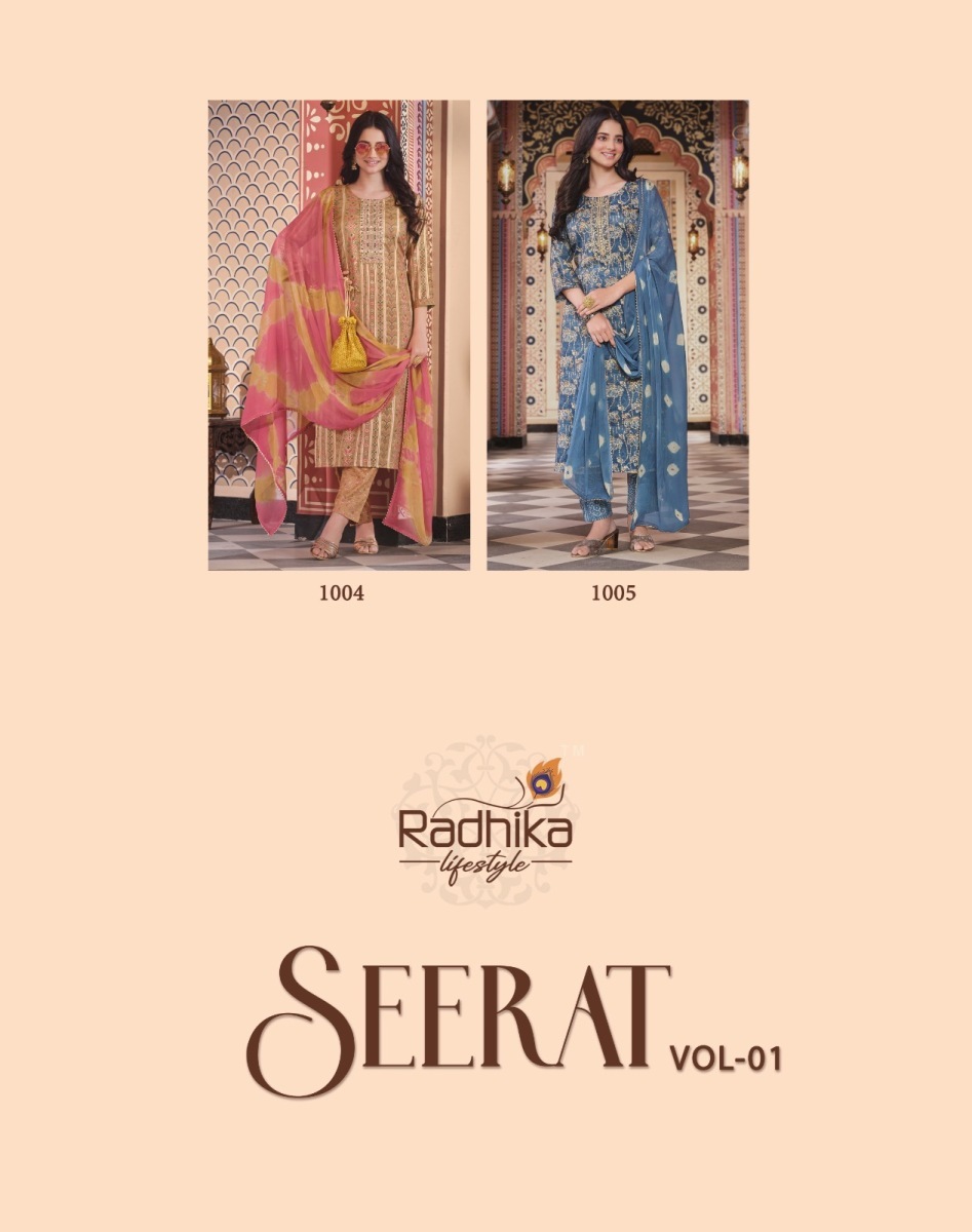 RADHIKA-LIFESTYLE-SEERAT-VOL-1-KURTI-PANT-WITH-DUPATTA-WHOLESALER-SURAT-10
