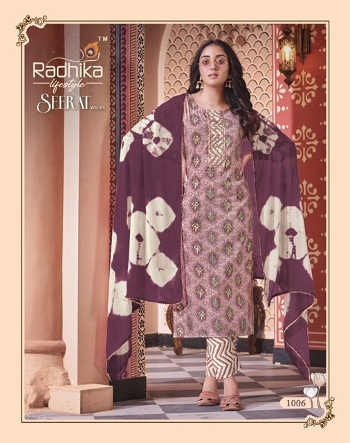 RADHIKA-LIFESTYLE-SEERAT-VOL-1-KURTI-PANT-WITH-DUPATTA-WHOLESALER-SURAT-7