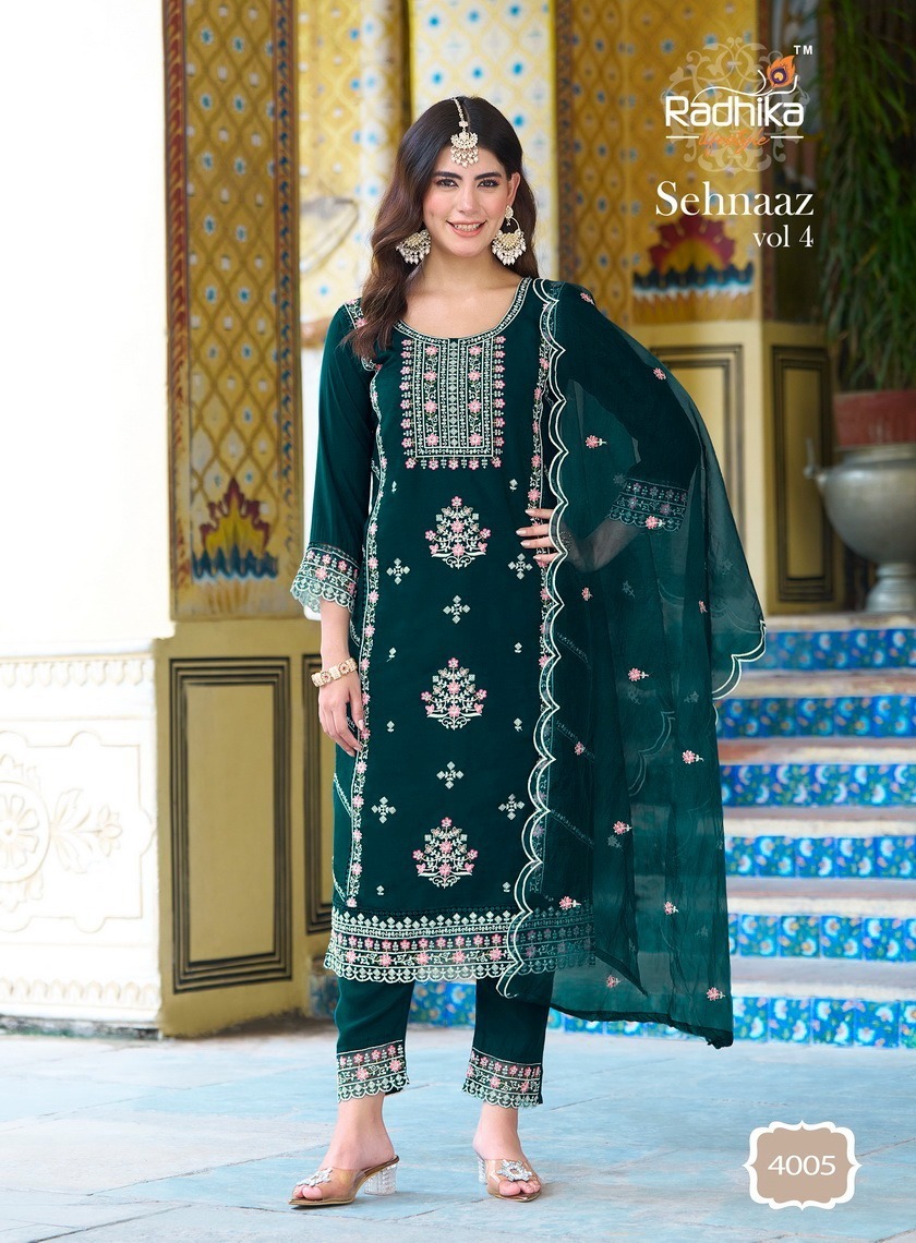 RADHIKA-LIFESTYLE-SEHNAAZ-VOL-4-ROMAN-SILK-ORGANZA-KURTI-SUPPLIER-IN-SURAT-15