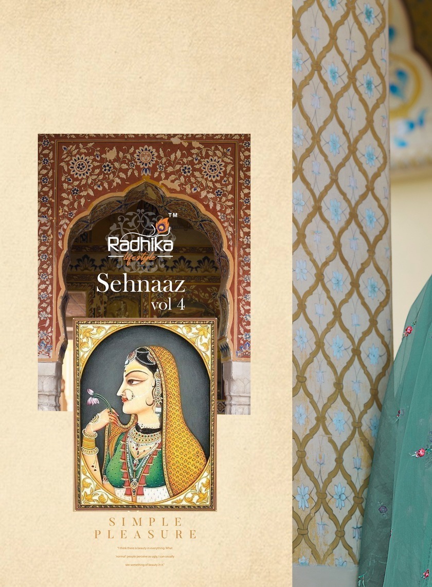 RADHIKA-LIFESTYLE-SEHNAAZ-VOL-4-ROMAN-SILK-ORGANZA-KURTI-SUPPLIER-IN-SURAT-4