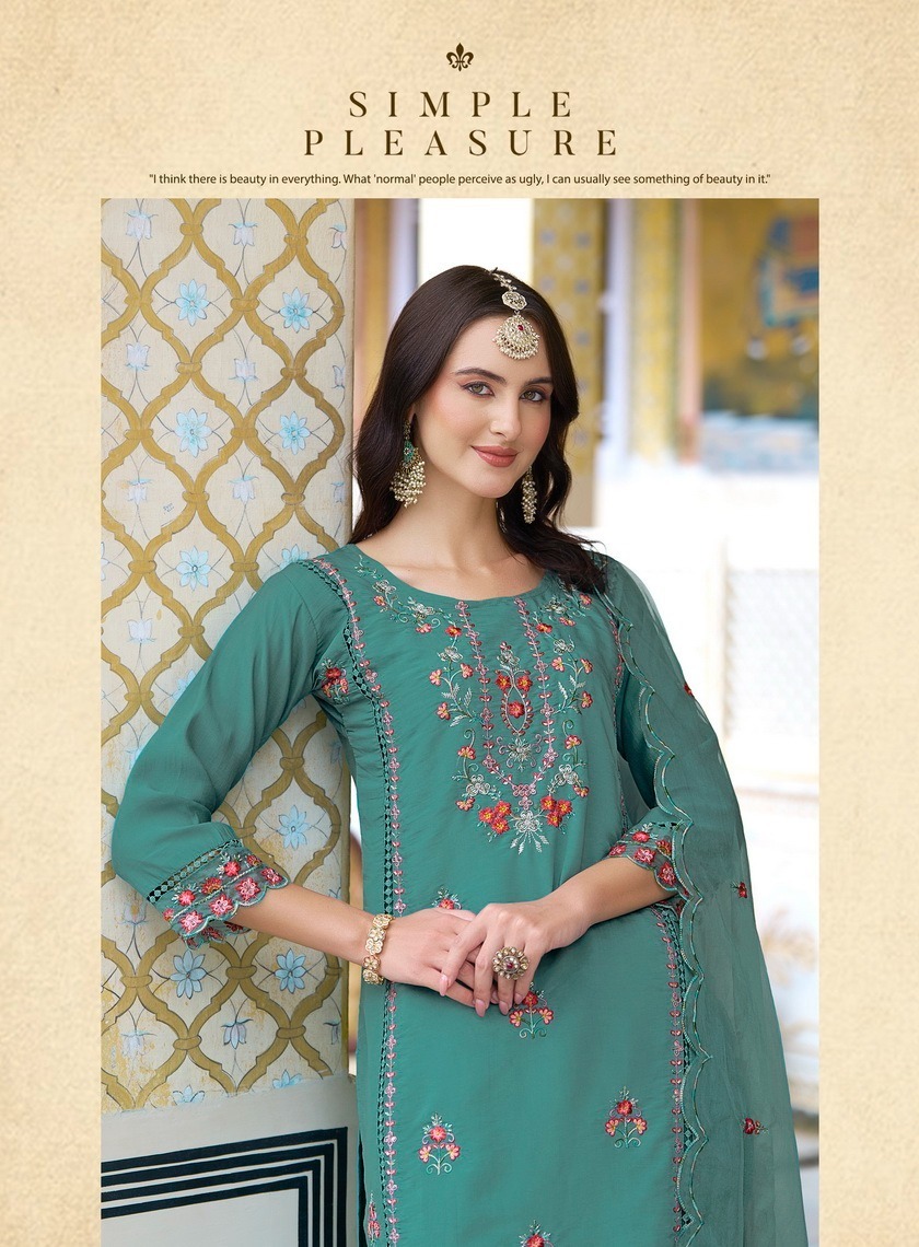 RADHIKA-LIFESTYLE-SEHNAAZ-VOL-4-ROMAN-SILK-ORGANZA-KURTI-SUPPLIER-IN-SURAT-9