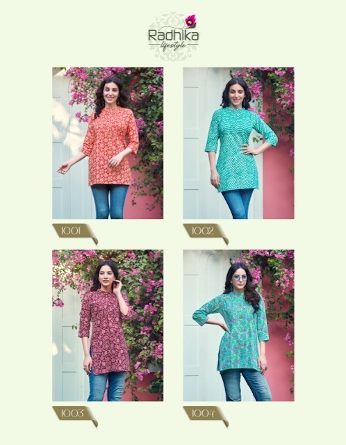 RADHIKA-LIFESTYLE-SUMMER-SHINE-VOL-1-SHORT-KURTI-WHOLESALER-IN-SURAT-10