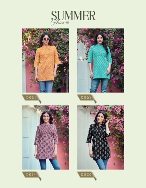 RADHIKA-LIFESTYLE-SUMMER-SHINE-VOL-1-SHORT-KURTI-WHOLESALER-IN-SURAT-11