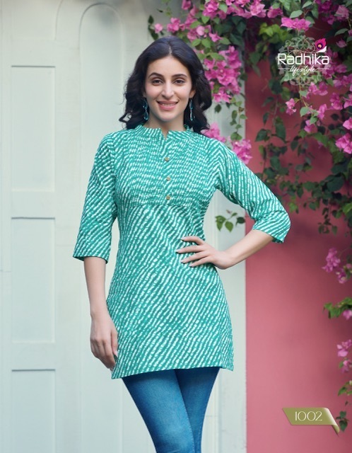 RADHIKA-LIFESTYLE-SUMMER-SHINE-VOL-1-SHORT-KURTI-WHOLESALER-IN-SURAT-3