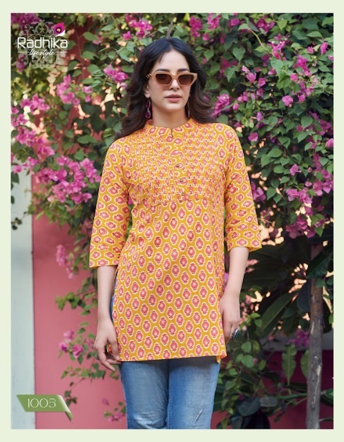 RADHIKA-LIFESTYLE-SUMMER-SHINE-VOL-1-SHORT-KURTI-WHOLESALER-IN-SURAT-6