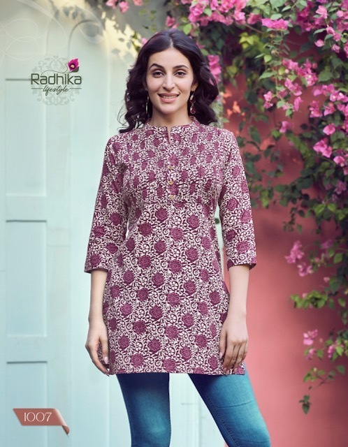 RADHIKA-LIFESTYLE-SUMMER-SHINE-VOL-1-SHORT-KURTI-WHOLESALER-IN-SURAT-9
