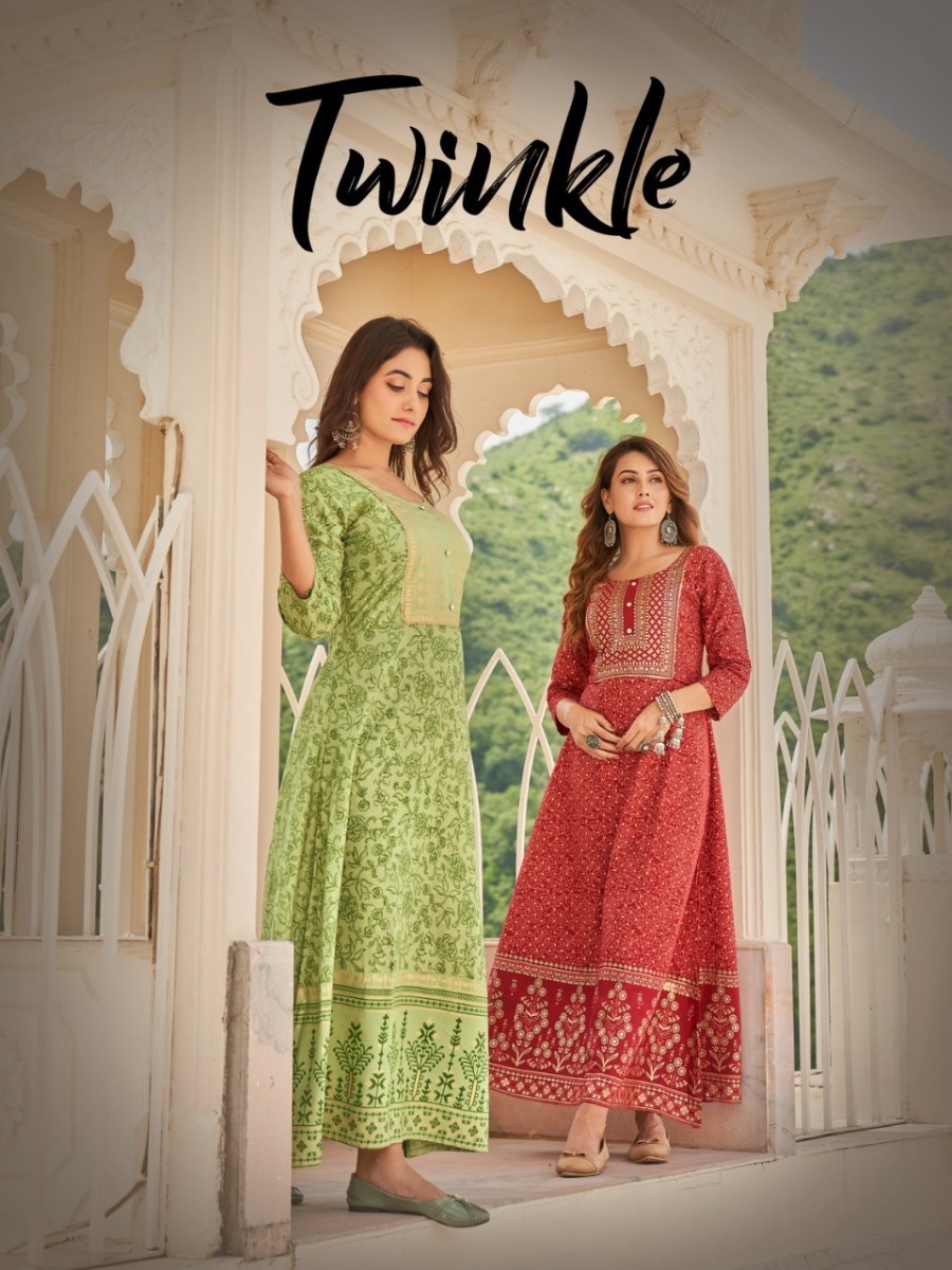 RADHIKA-LIFESTYLE-TWINKLE-REYON-PRINTED-GOWNS-LATEST-CATALOGUE-1