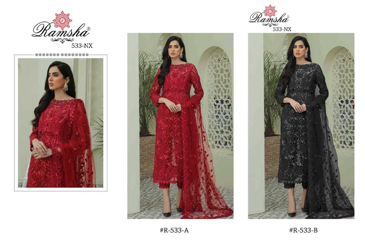 RAMSHA-533-NX-EMBROIDERY-PAKISTANI-SUITS-WHOLESALER-SURAT-3
