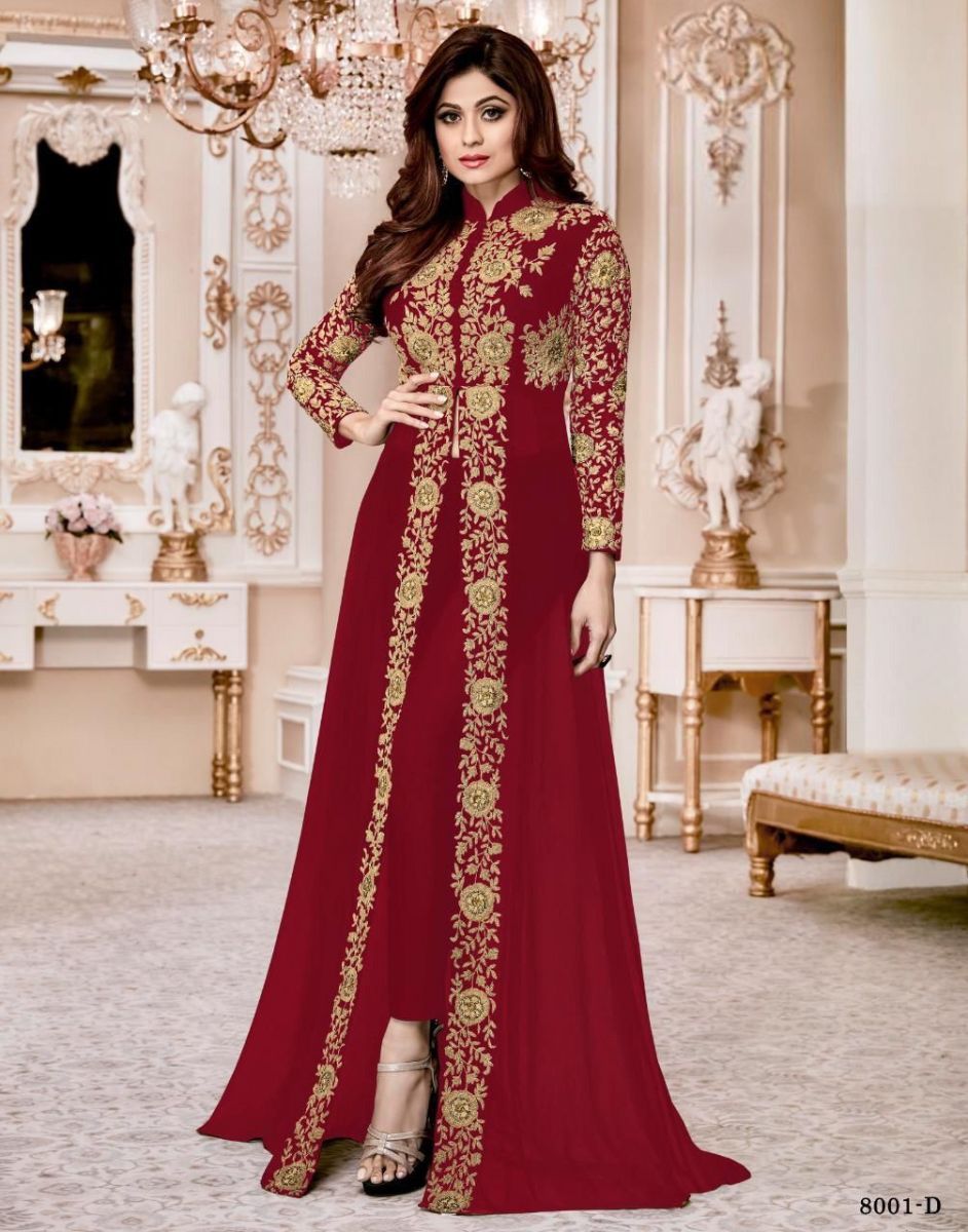 RAMSHA-D.NO-8001-GEORGETTE-DESIGNER-SUITS-WHOLESALE-13