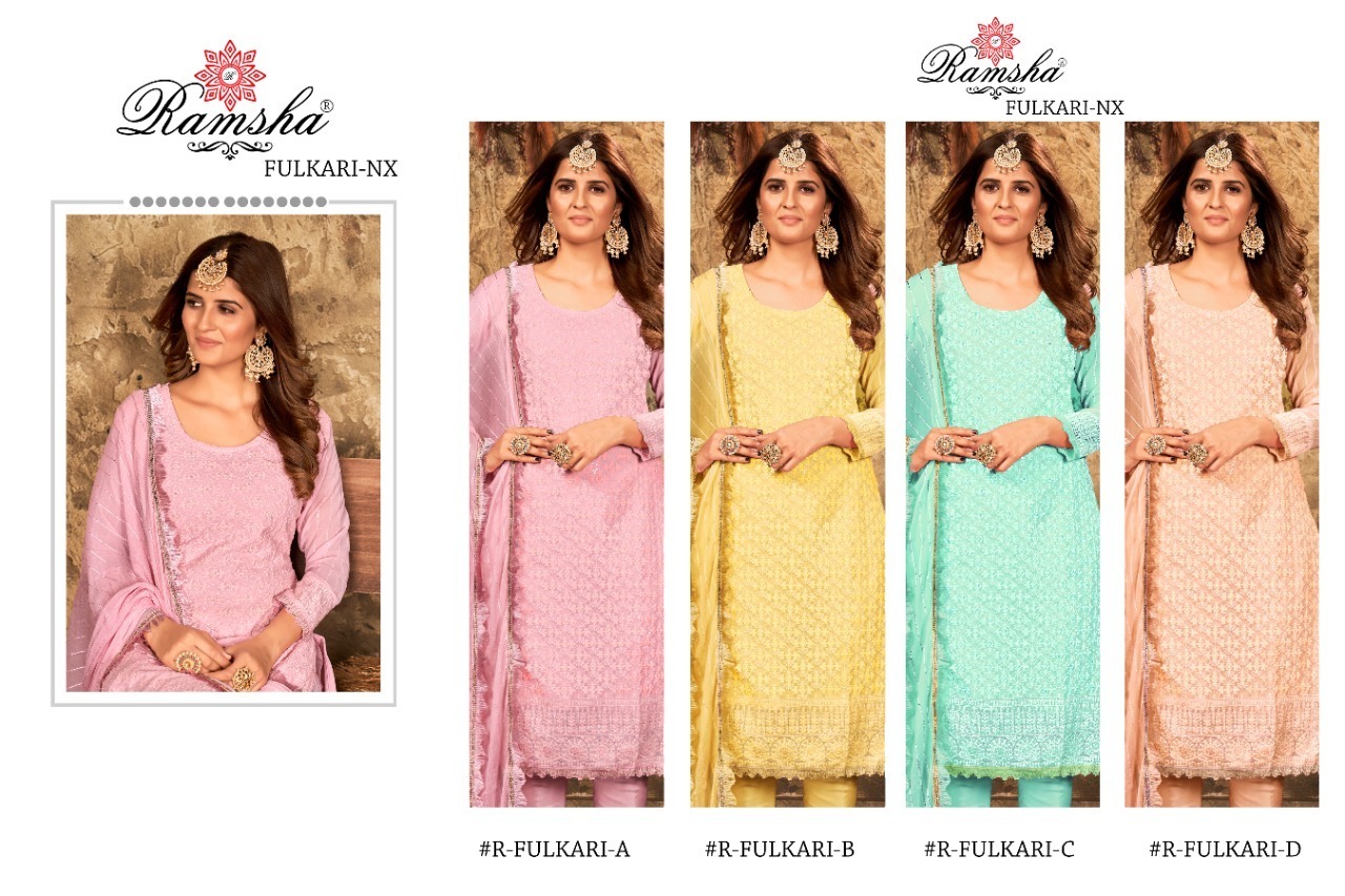 RAMSHA-FULKARI-NX-GEORGETTE-PAKISTANI-SUITS-WHOLESALE-5