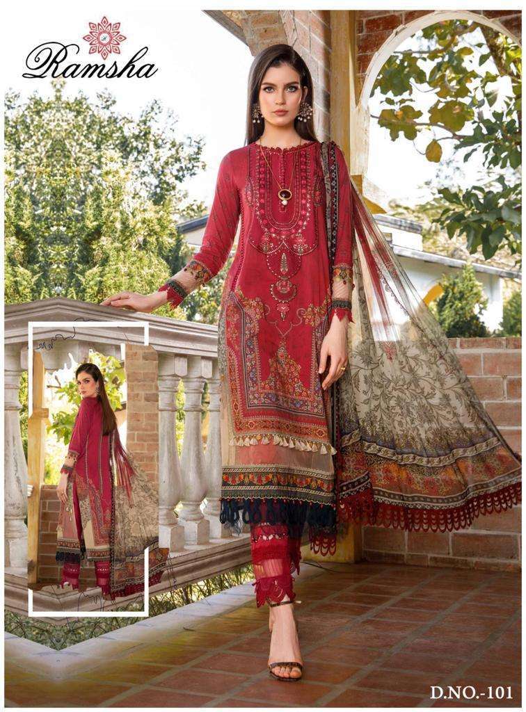RAMSHA-PRESENT-FARASHA-LAWN-COTTON-PAKISTANI-SUITS-SUPPLIER-SURAT-4