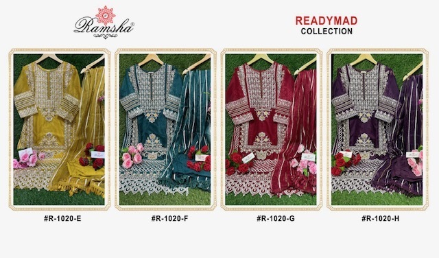 RAMSHA-PRESENT-R-1020-PAKISTANI-TOP-BOTTOM-WITH-DUPATTA-WHOLESALER-5