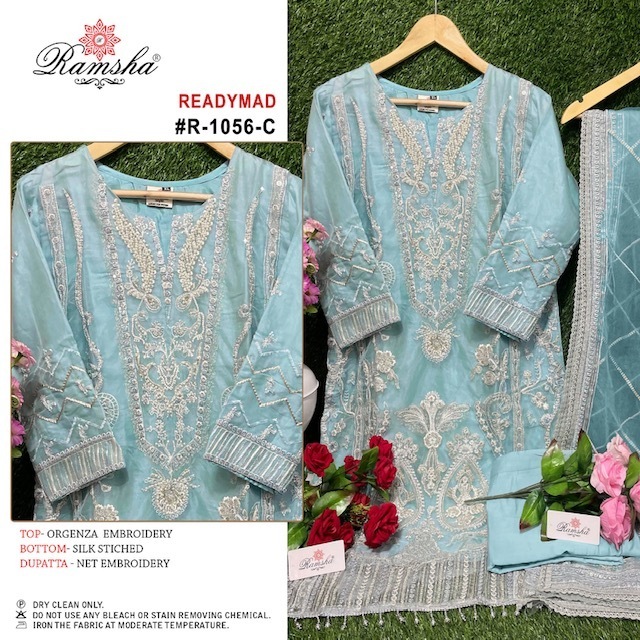 RAMSHA-PRESENT-R-1056-NX-ORGANZA-EMBROIDERY-PAKISTANI-SUITS-SURAT-3