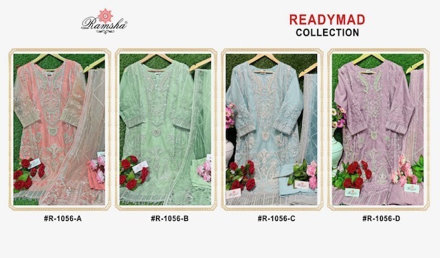 RAMSHA-PRESENT-R-1056-NX-ORGANZA-EMBROIDERY-PAKISTANI-SUITS-SURAT-5