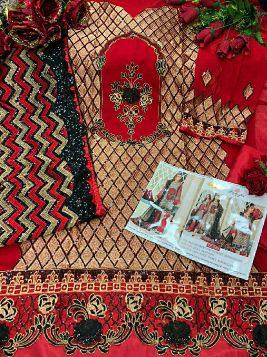 RAMSHA-PRESENT-R-340-NX-GEORGETTE-PAKISTANI-SUITS-AT-SURAT-6