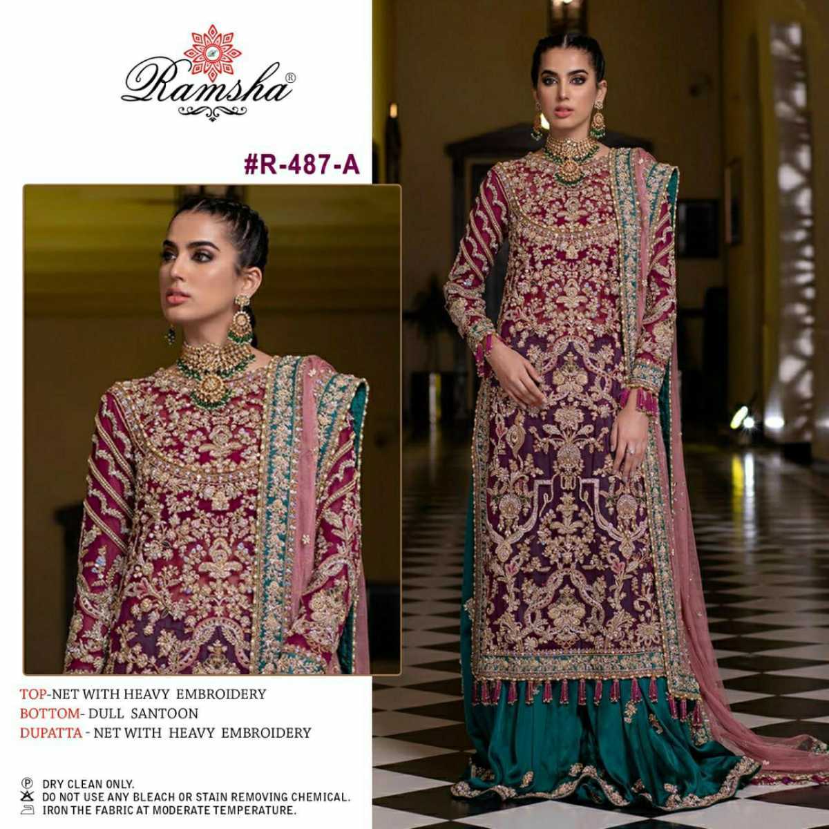 RAMSHA-PRESENT-R-487-GEORGETTE-PAKISTANI-SUITS-3