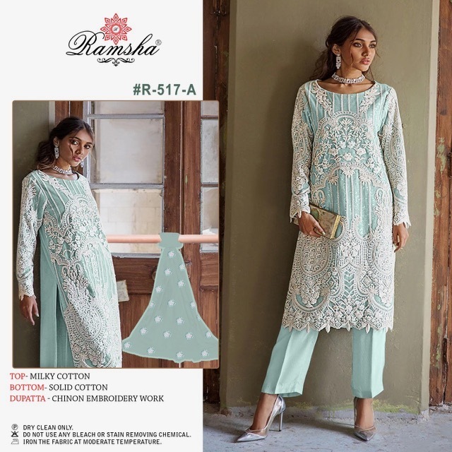 RAMSHA-PRESENT-R-517-NX-MILKY-COTTON-PAKISTANI-SUITS-SURAT-5