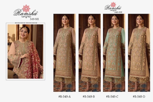 RAMSHA-PRESENT-R-549-NX-GEORGETTE-PAKISTANI-SUITS-WHOLESALER-SURAT-5