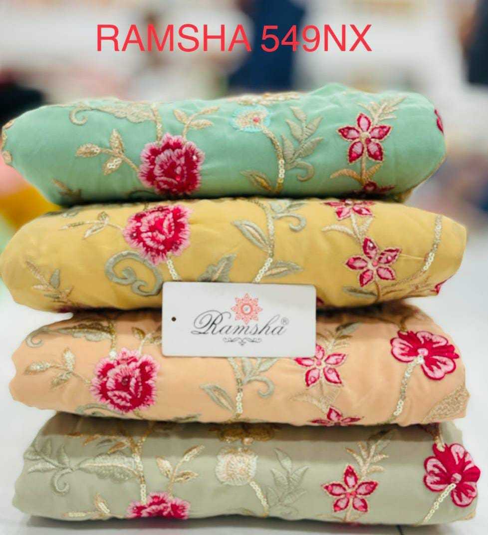 RAMSHA-PRESENT-R-549-NX-GEORGETTE-PAKISTANI-SUITS-WHOLESALER-SURAT-8