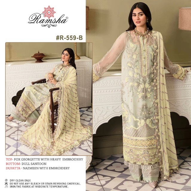 RAMSHA-PRESENT-R-559-NX-GEORGETTE-EMBROIDERY-PAKISTANI-SUITS-WHOLESALE-2