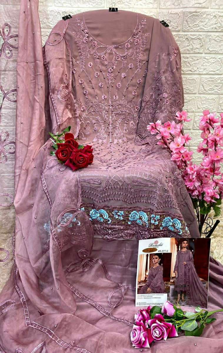 RAMSHA-PRESENT-R-577-GEORGETTE-EMBROIDERY-PAKISTANI-SUITS-WHOLESALE-7