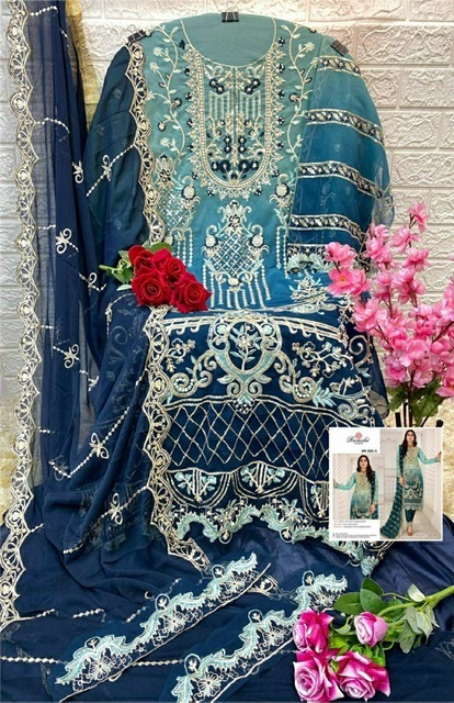 RAMSHA-PRESENT-R-580-NX-GEORGETTE-EMBROIDERY-PAKISTANI-SUITS-AT-SURAT-8