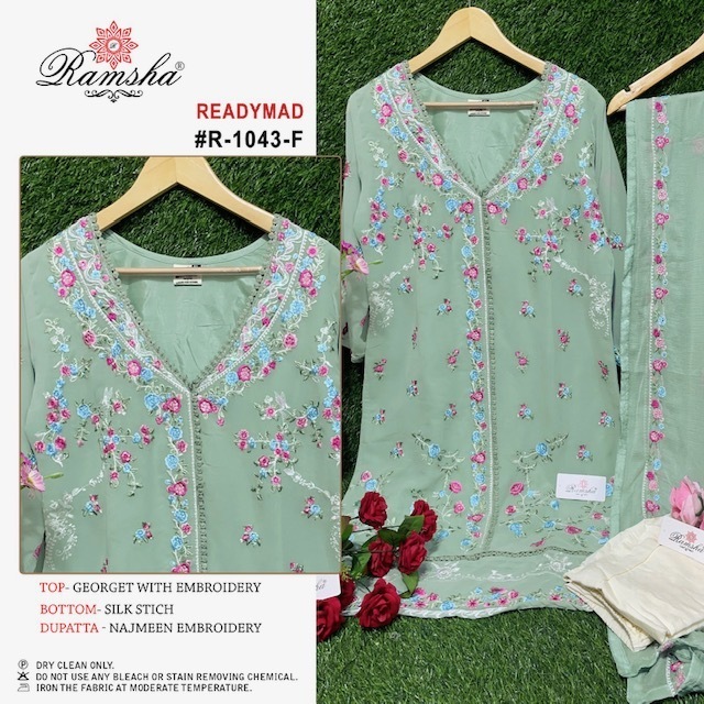 RAMSHA-PRESENT-Z-1043-GEORGETTE-EMBROIDERY-PAKISTANI-SUITS-WHOLESALE-2