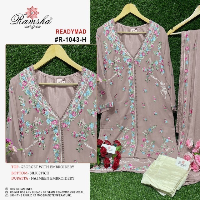 RAMSHA-PRESENT-Z-1043-GEORGETTE-EMBROIDERY-PAKISTANI-SUITS-WHOLESALE-4