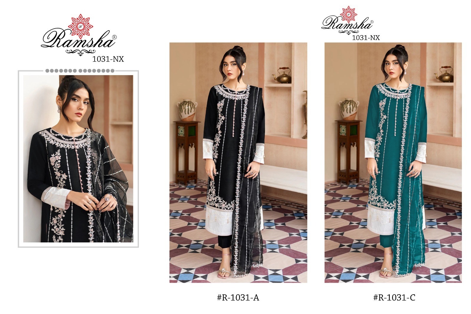 RAMSHA-R-1031-NX-ORGANZA-EMBROIDERY-PAKISTANI-SUITS-WHOLSALE-3