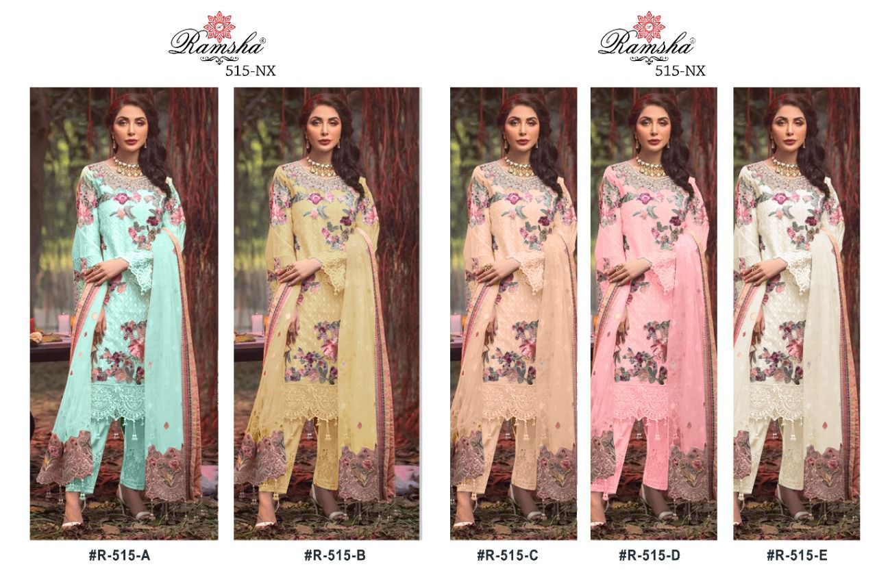 RAMSHA-R-515-NX-GEORGETTE-PAKISTANI-SUITS-WHOLESALER-SURAT-8