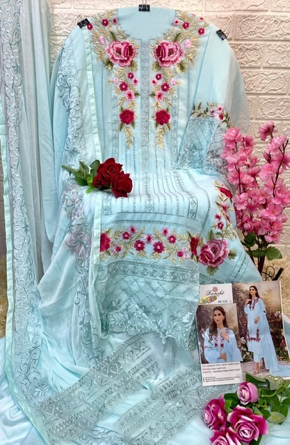 RAMSHA-R-528-NX-LIGHT-GEORGETTE-EMBROIDERY-PAKISTANI-SUITS-WHOLESALE-8