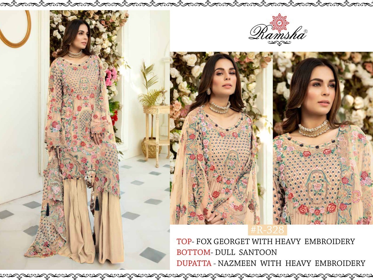 RAMSHA-VOL-16-R-327-TO-R-330-PAKISTANI-SUITS-WHOLESALER-1
