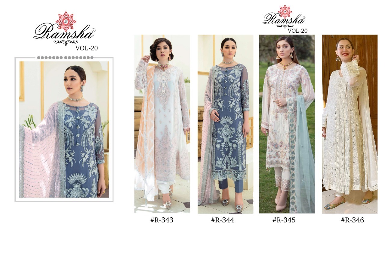 RAMSHA-VOL-20-R-343-TO-R-346-PAKISTANI-SALWAR-KAMEEZ-WHOLESALER-3