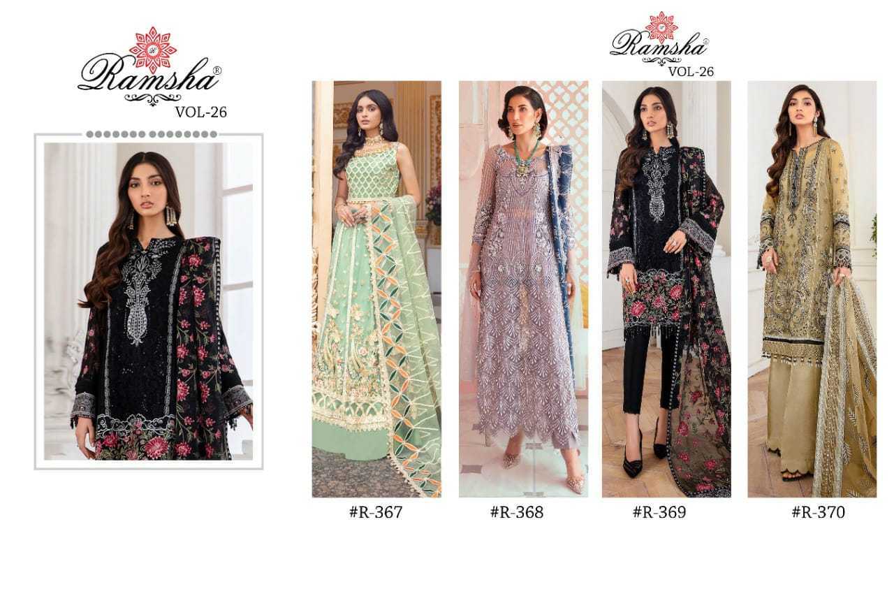 RAMSHA-VOL-26-R367-TO-R370-PAKISTANI-SALWAR-KAMEEZ-LATEST-CATALOGUE-2021-6