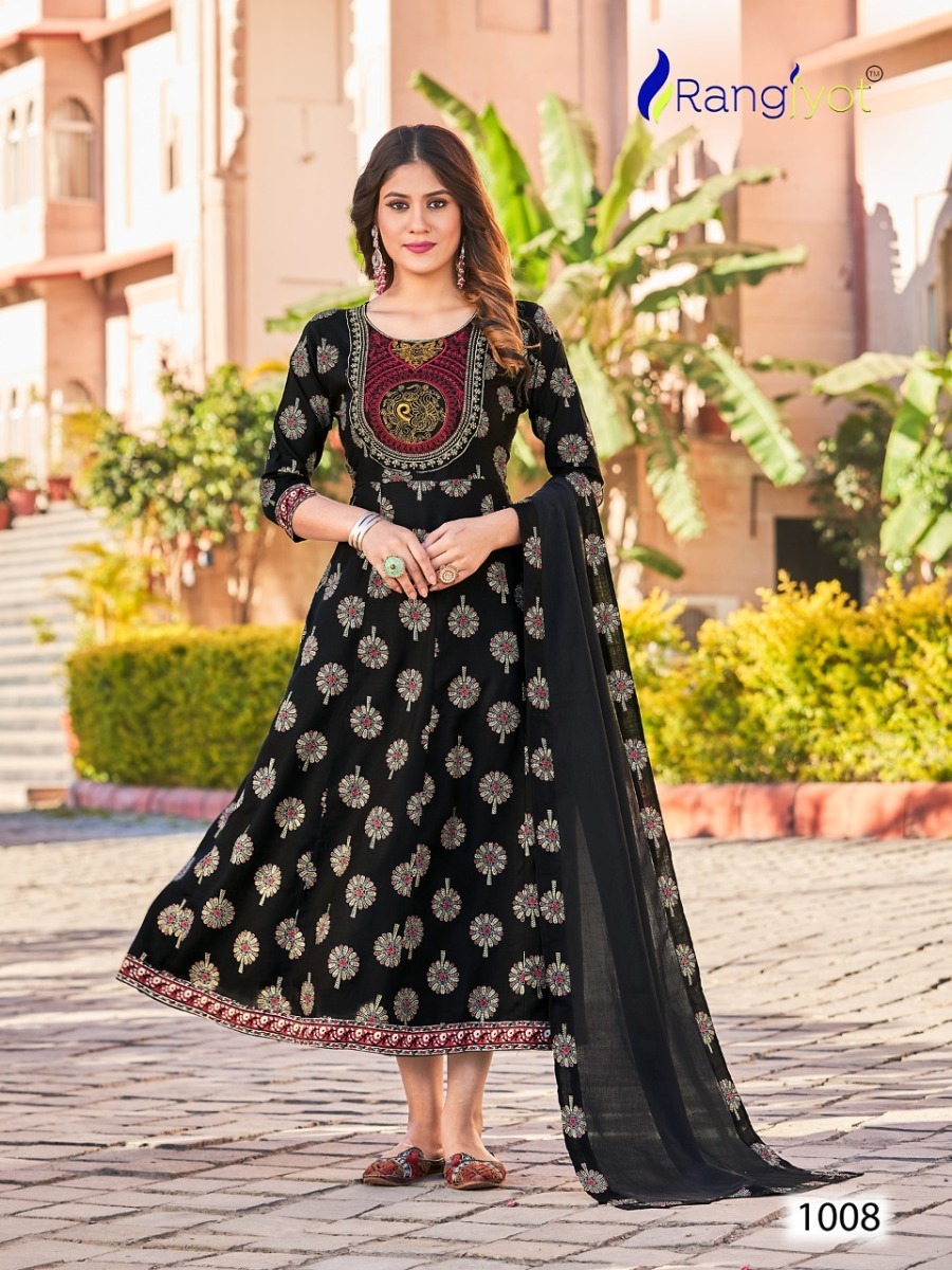 RANGJYOT-JANVI-RAYON-SLUB-GOWN-WITH-DUPATTA-WHOLESALER-SURAT-5